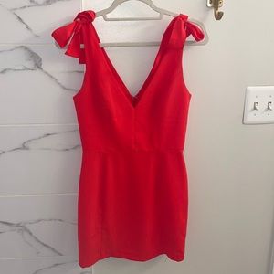 REVOLVE Allora Dress in Crimson